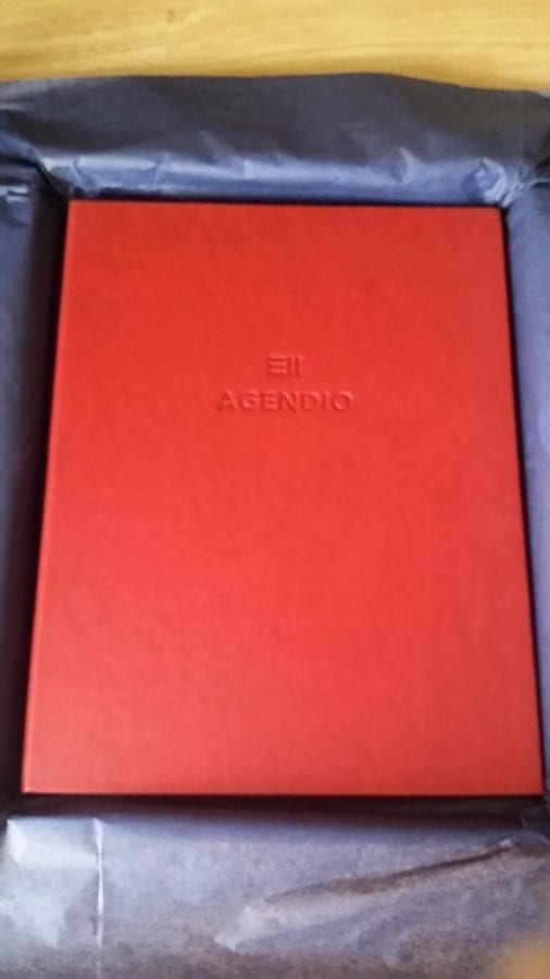Red Cover for Agendio Planner