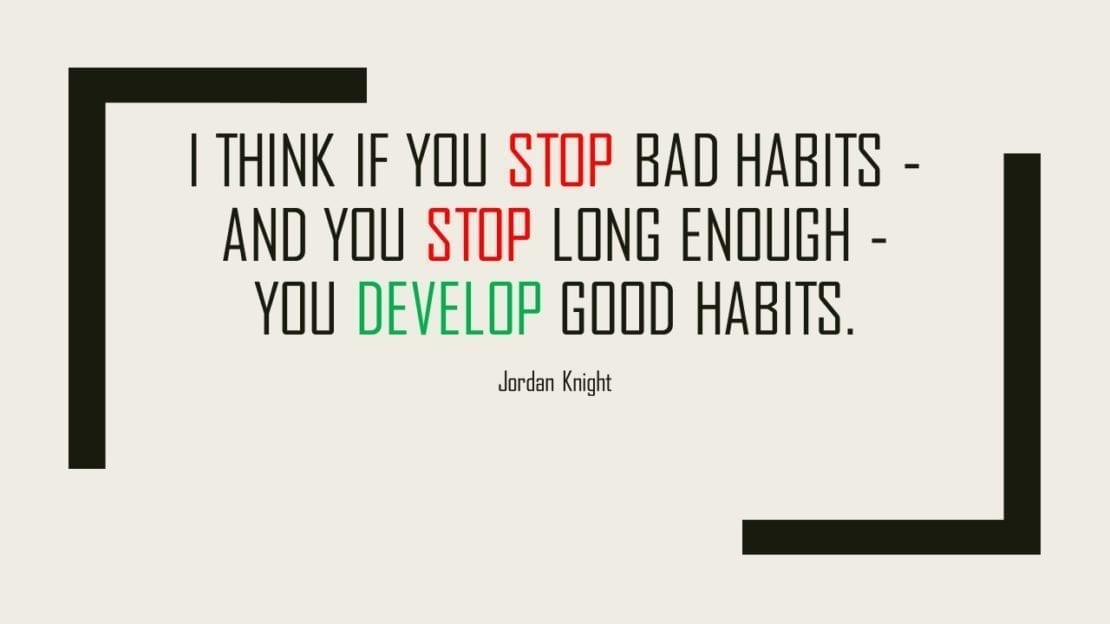 stop bad habits productivity