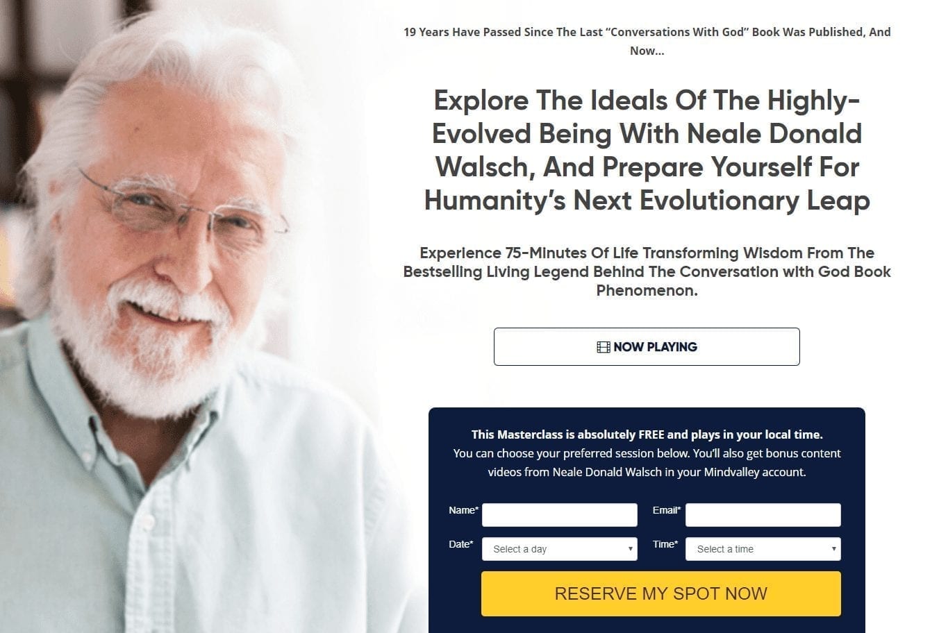 Neale Donald Walsch Mindvalley Masterclass