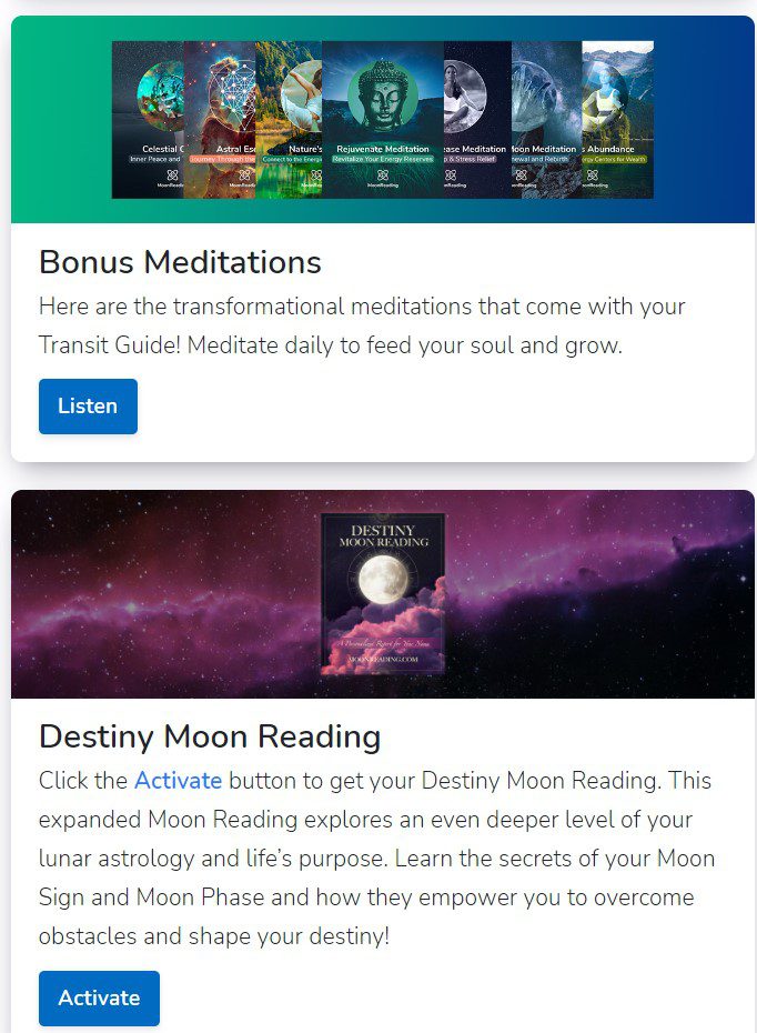 bonus meditations