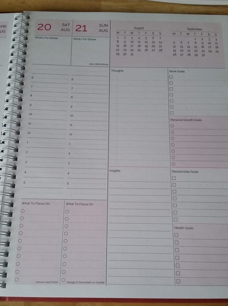 Weekly Planner In Agendio With Labels