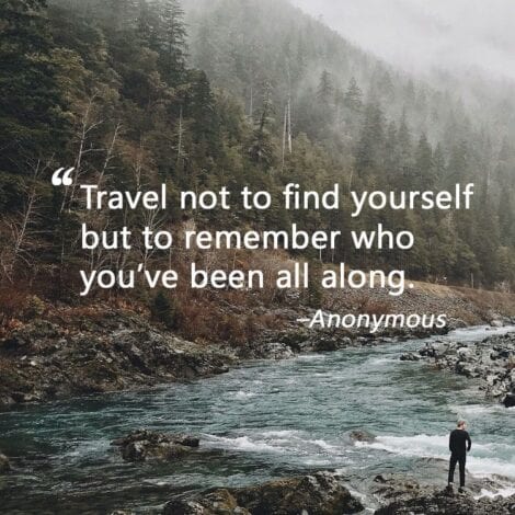 20 inspirational quotes about travel relaxation and