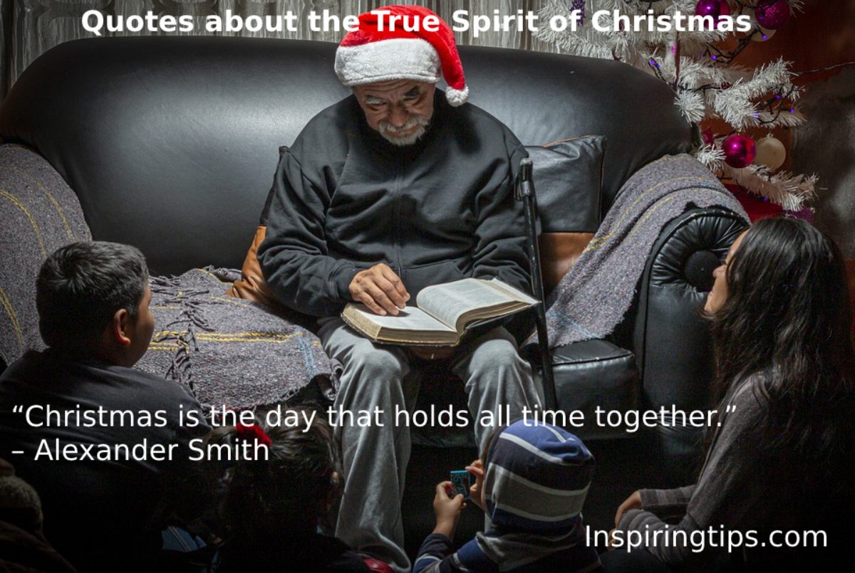 Inspirational Quotes about the True Spirit of Christmas