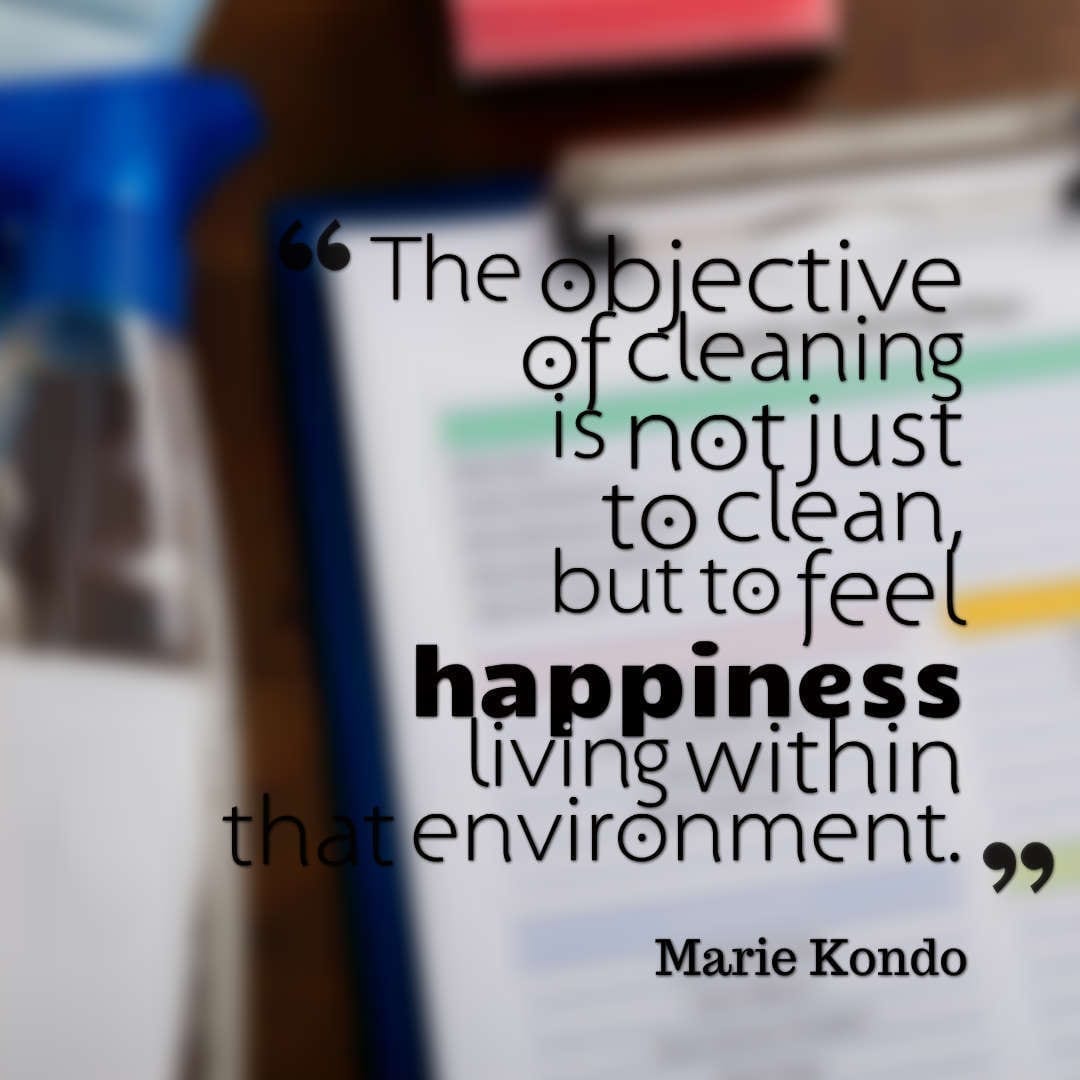 daily cleaning habits