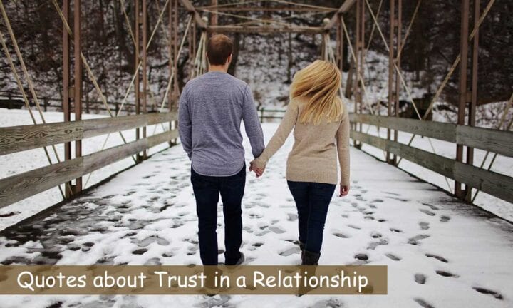 Quotes about trust in a relationship