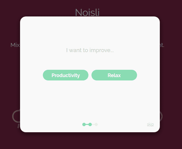 Noisli For Productivity