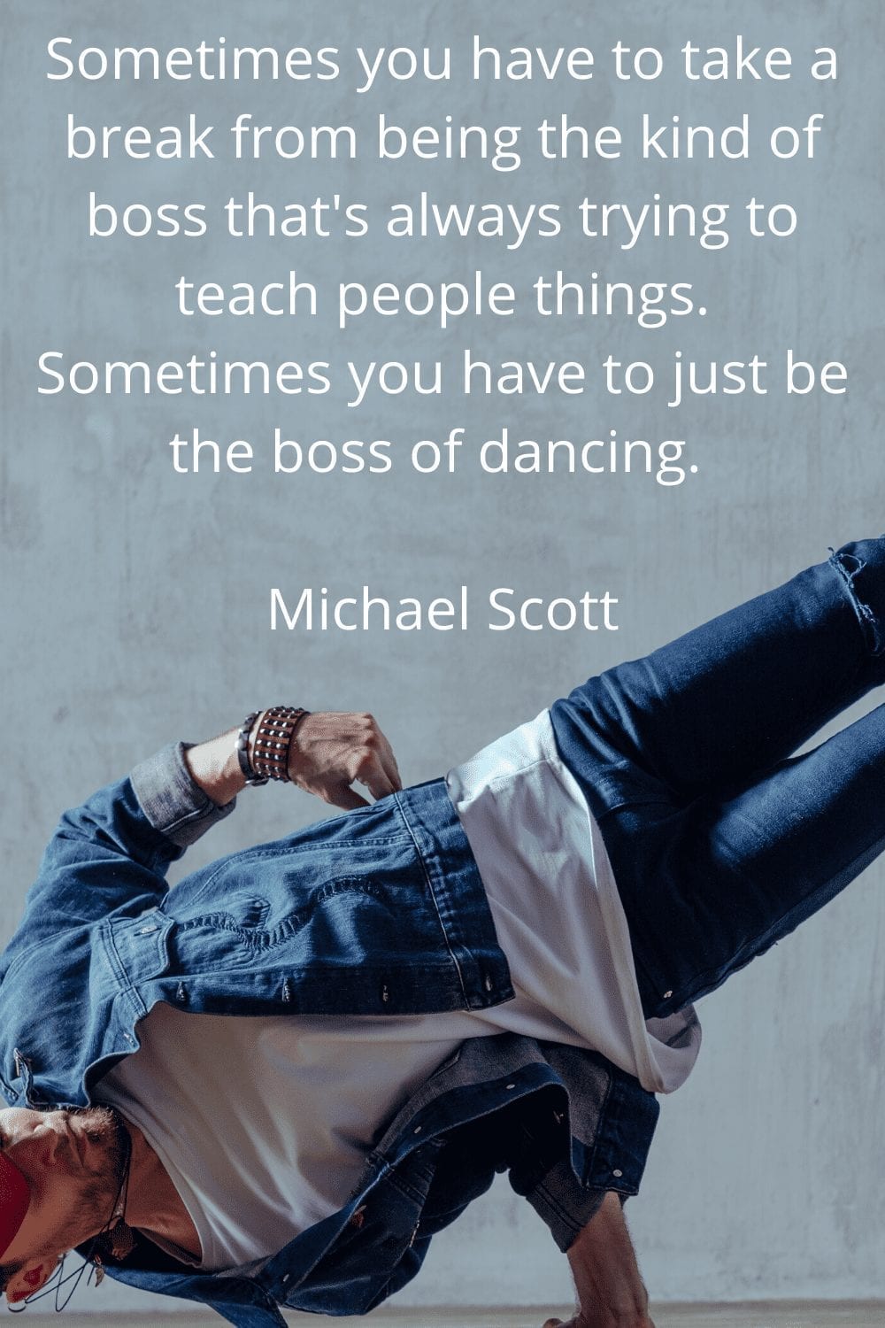 michael scott quote boss