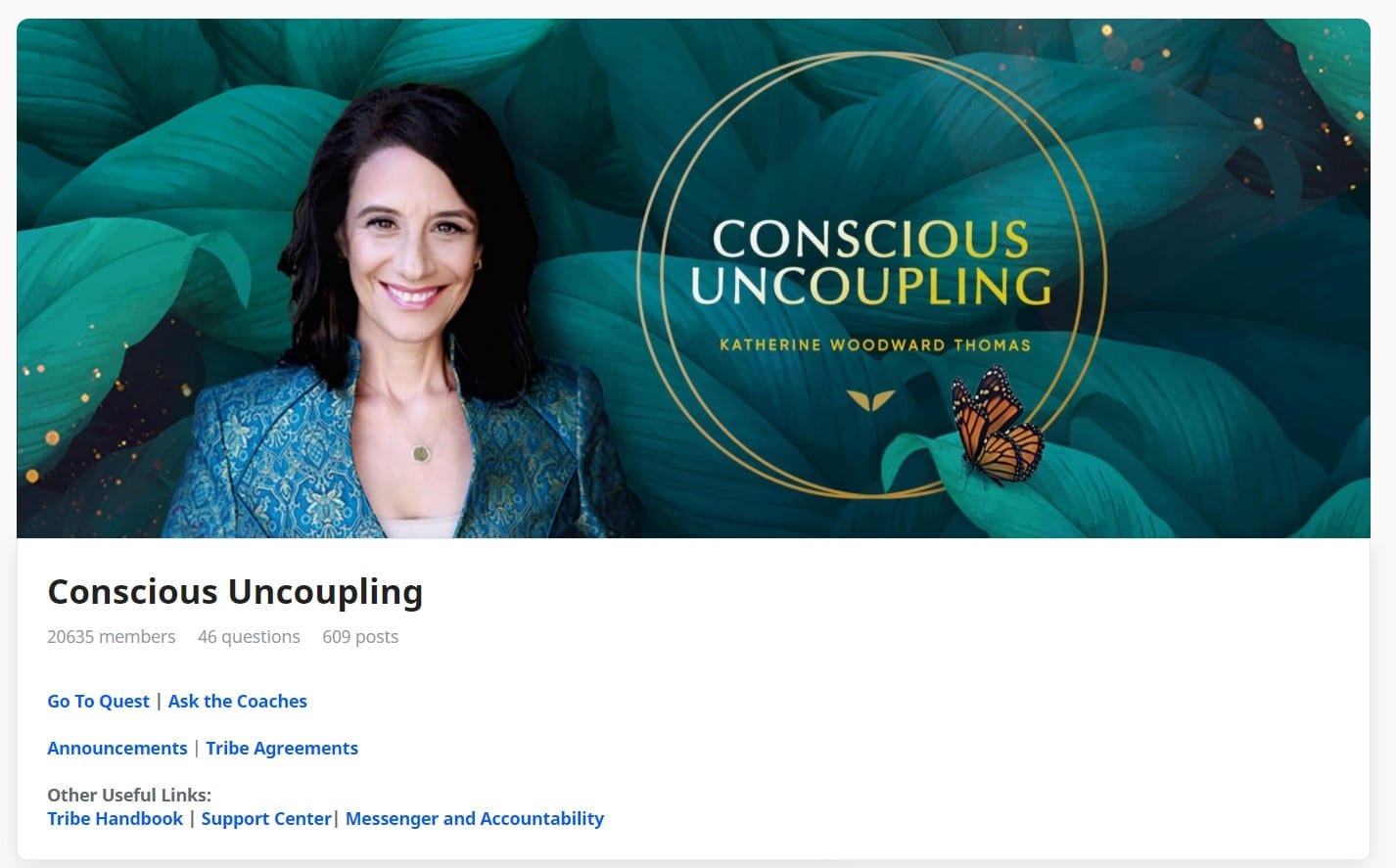 conscious uncoupling community