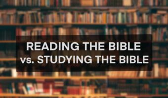 link to Bible Reading vs. Bible Study Bible Reading vs. Bible Study