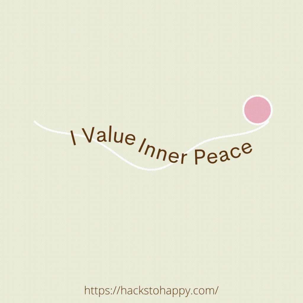 value inner peace