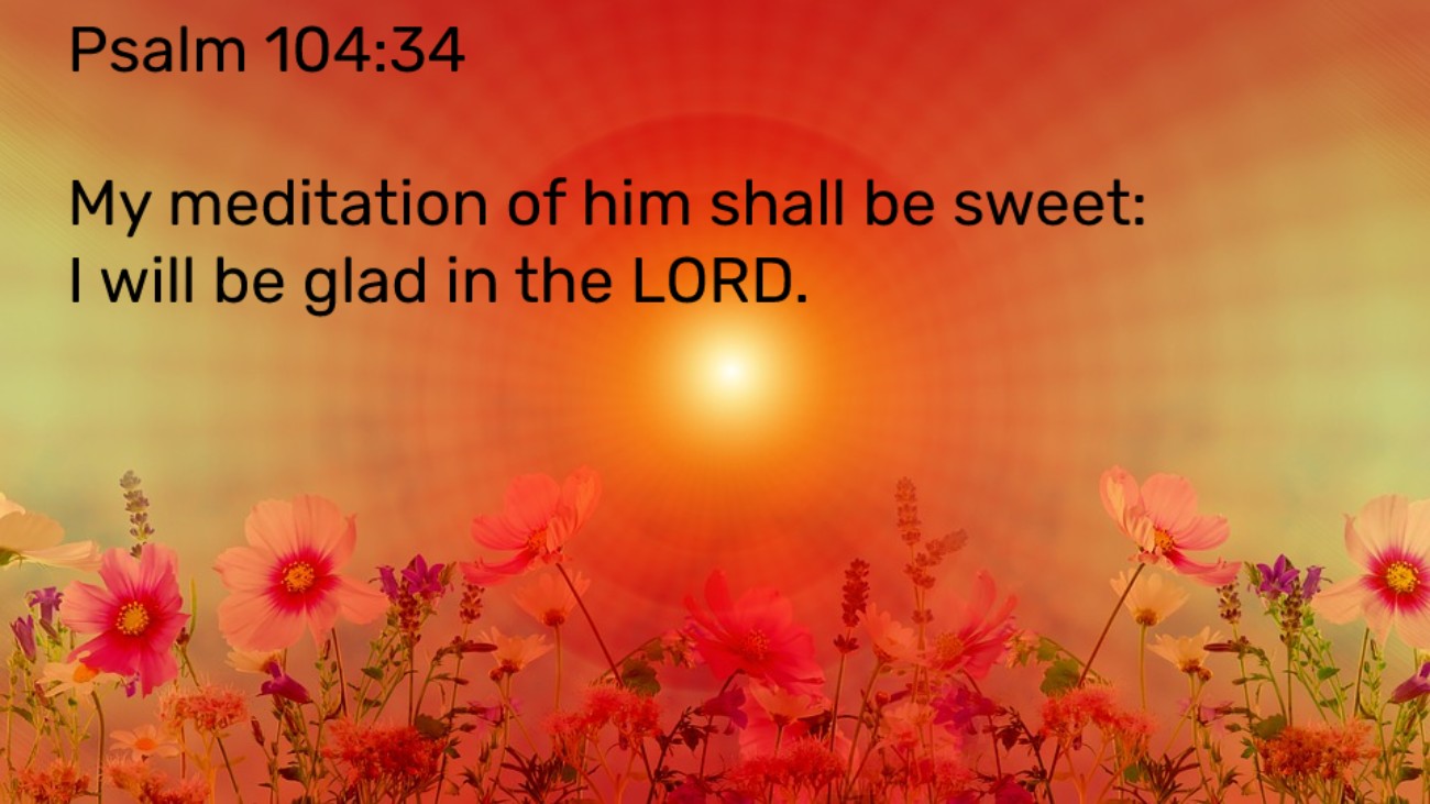 Psalm 104:34
