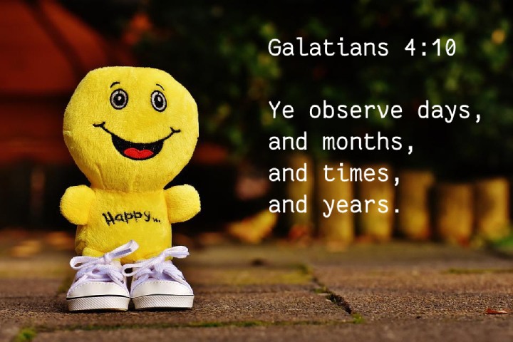 Galatians 4:10