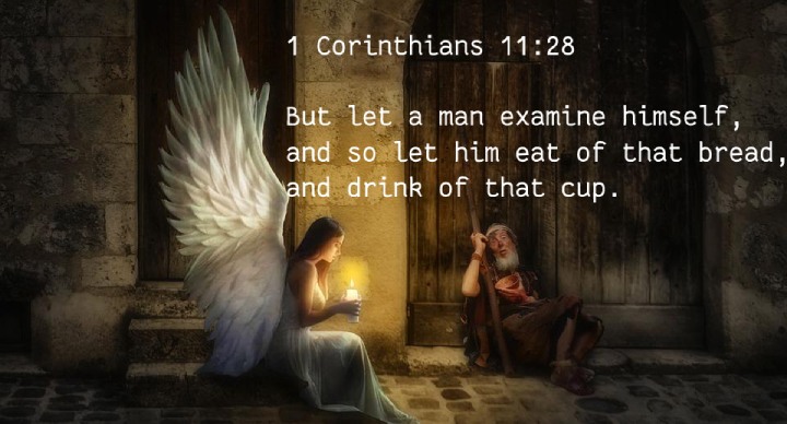 1 Corinthians 11:28
