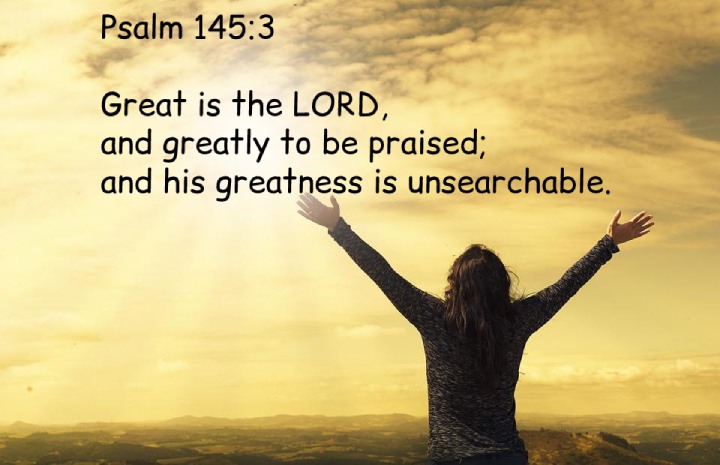 Psalm 145:3