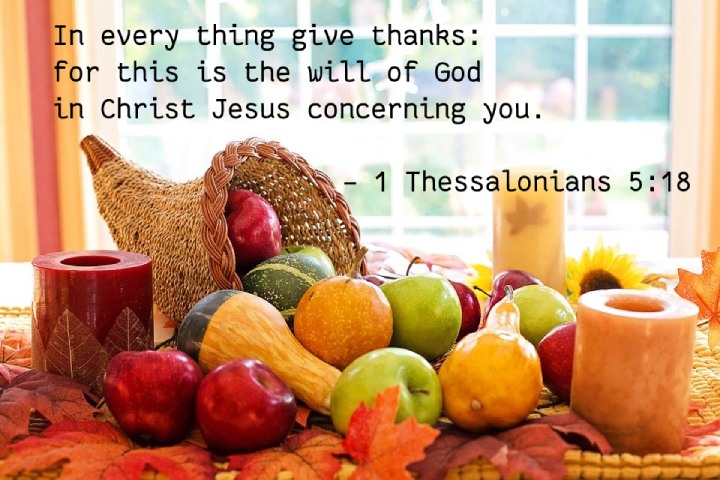 Bible Verses About Thanksgiving And Gratitude KJV 