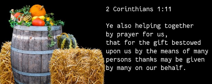 2 Corinthians 1:11