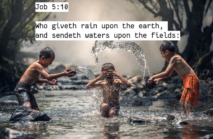Job 5:10