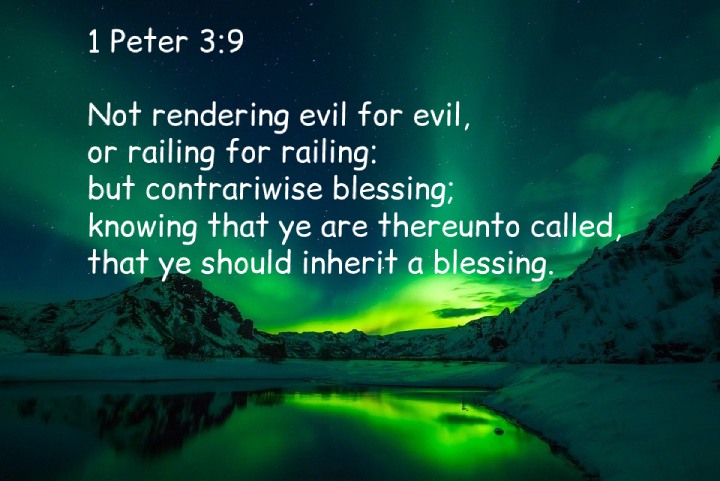 1 Peter 3:9