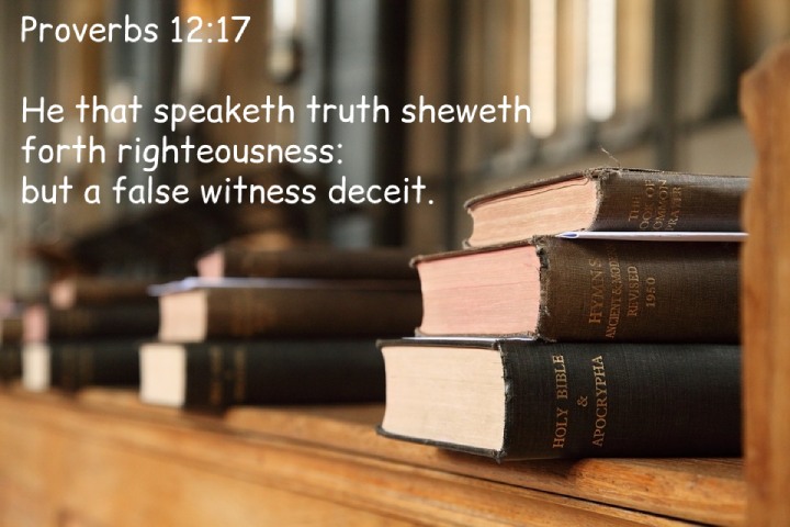 Proverbs 12:17