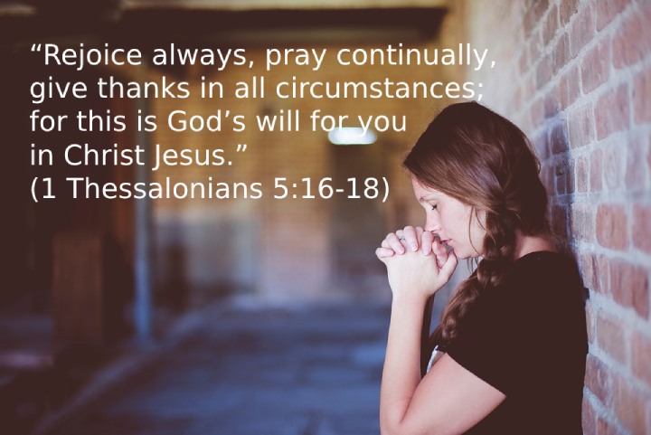 1 Thessalonians 5:16-18