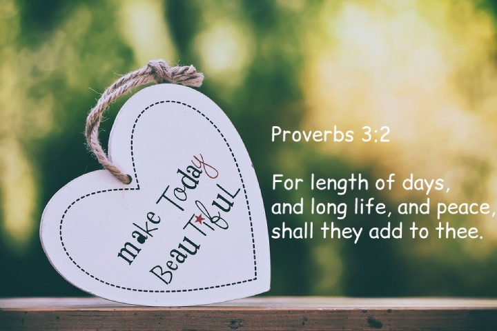 Proverbs 3:2
