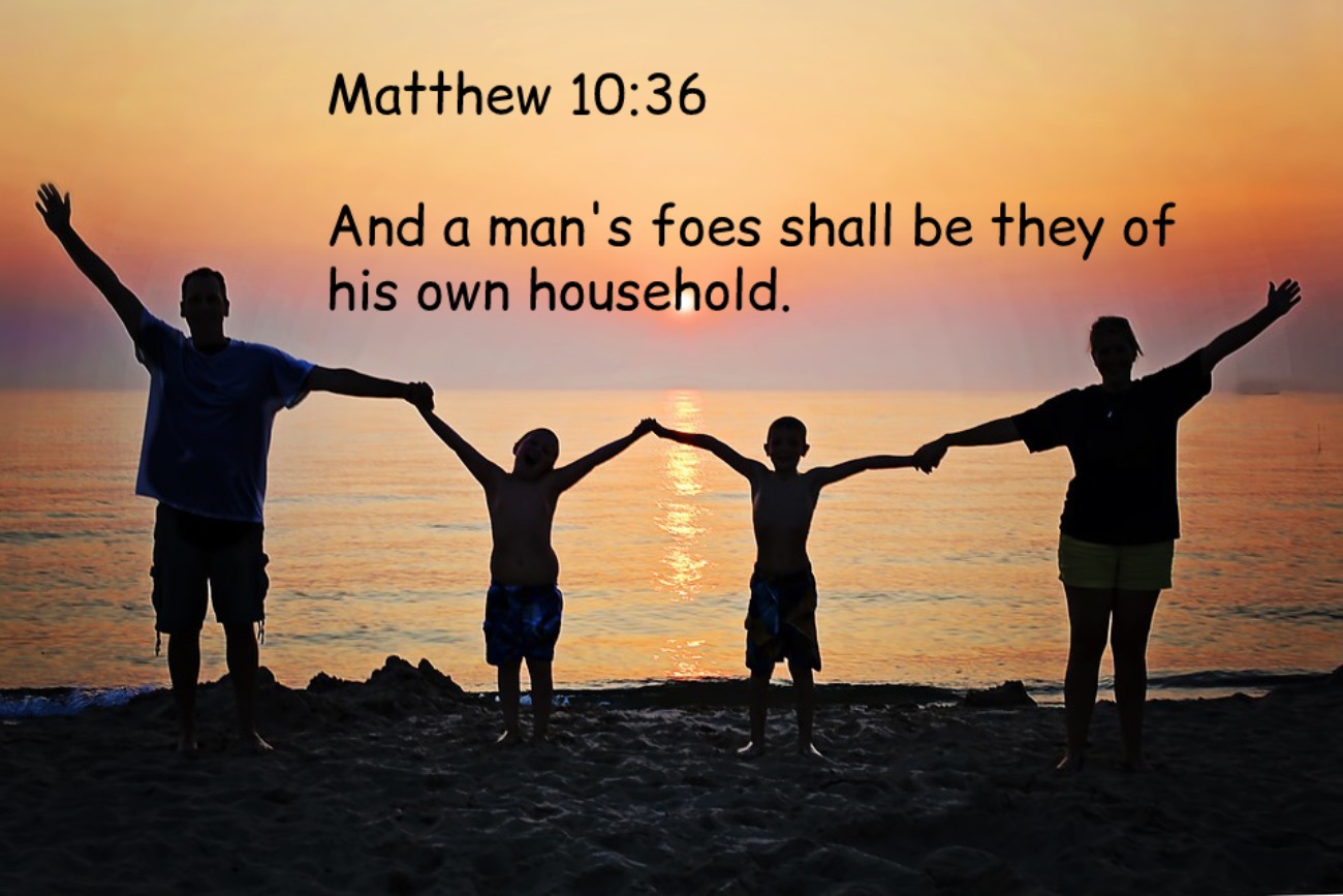Matthew 10:36