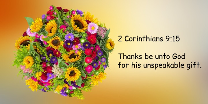 2 Corinthians 9:15